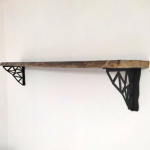 Konzole k poličce - trojúhelníky - 2ks